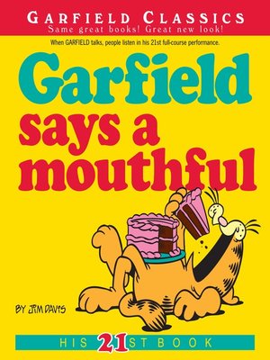 Garfield Says a Mouthful - ebook